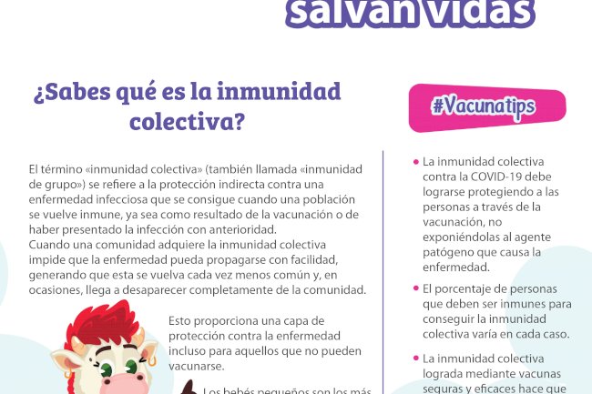 ¿Sabes qué es la inmunidad colectiva?