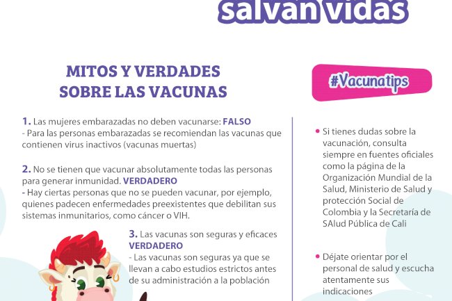 Mitos y verdades sobre la vacunación que necesitas conocer