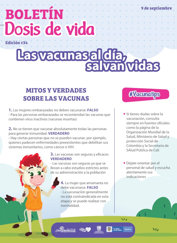 Mitos y verdades sobre la vacunación que necesitas conocer